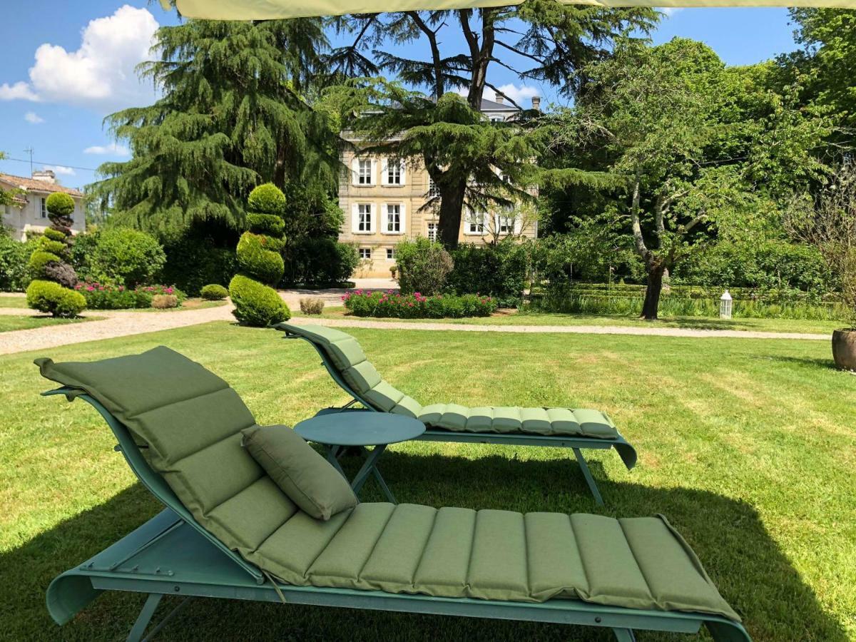 Les Chambres D'Hotes Du Domaine Du Pacha Beautiran Eksteriør bilde